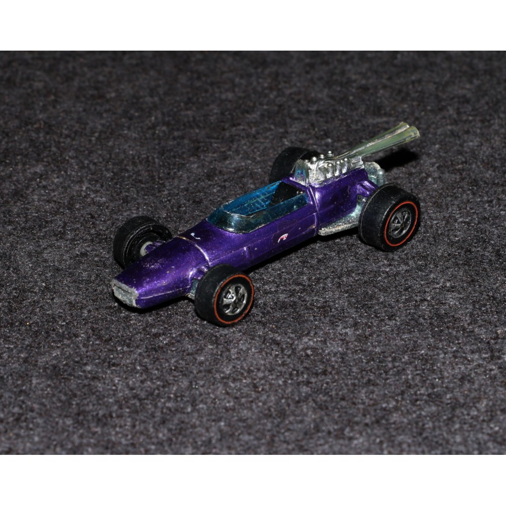 Hot Wheels Redline 1969 Brabham Repco Purple Hong Kong