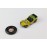 Hot Wheels Redline 1971 Ice T Yellow Enamel Tom Daniel +Plastic Button