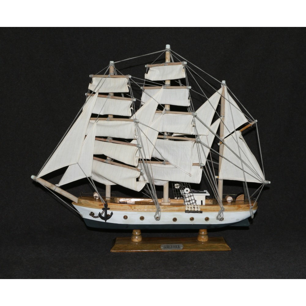 Model Ship Sail Boat Gorch Fock 20