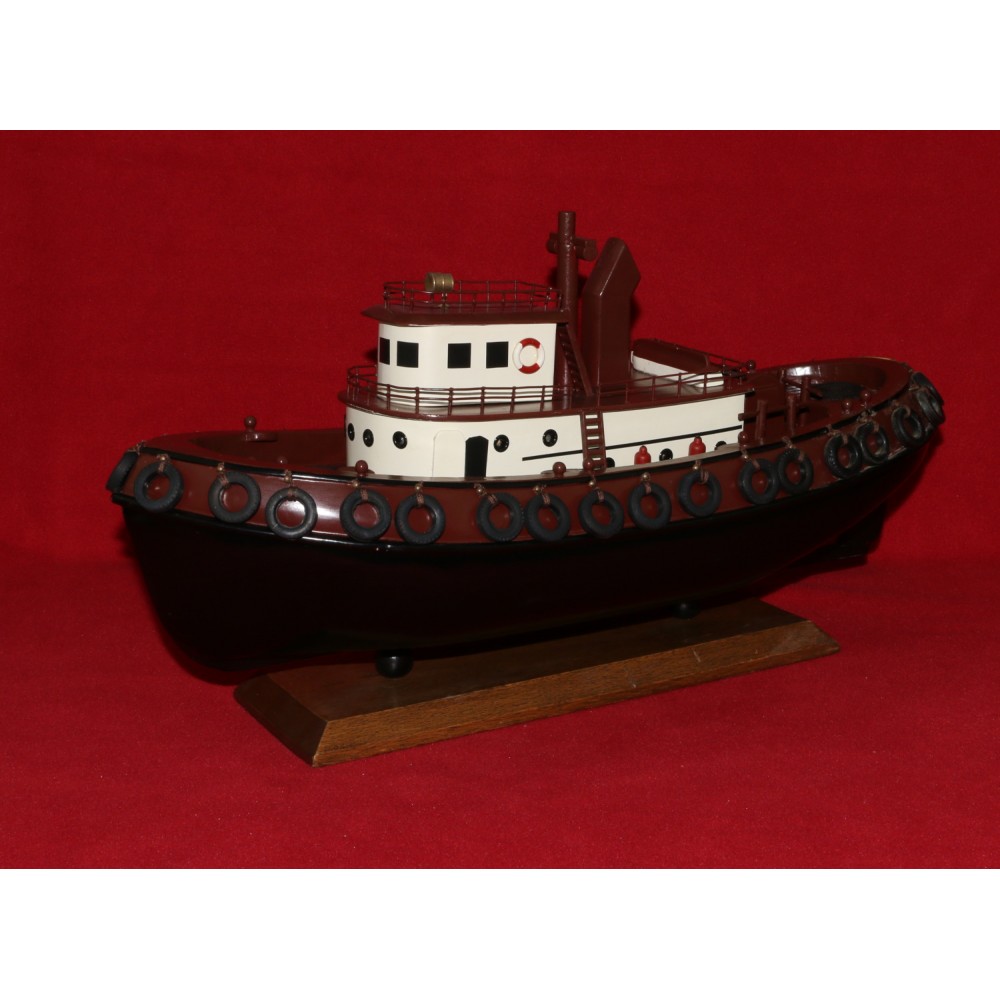 Model Ship Tug Boat Wood Encore Creations19