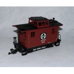 Train Bachmann Trains Santa Fe ATSF 425 Big Hauler Brick Red Bobber Caboose G-Sc