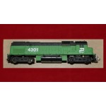 Train Locomotive Mantua-Tyco Alco Century 430 Diesel 4301 Green Variant A