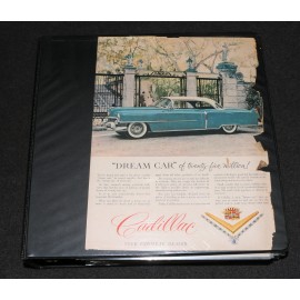 Cadillac Vintage Advertising 1950s 1950 - 1958 63 Pages Original Sleeved Boarded