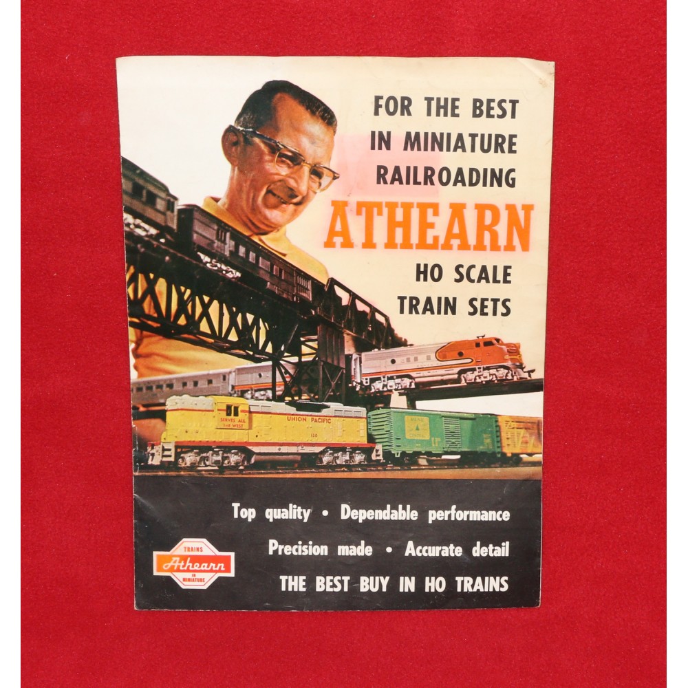 Athearn Train Dealer Catalog HO Early 1960's