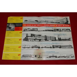 Athearn Train Dealer Catalog HO Early 1960's