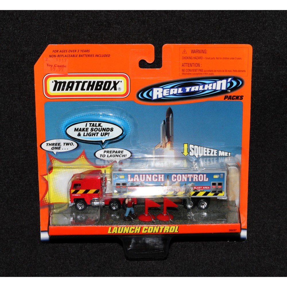 Matchbox 1998 Real Talkin' Launch Control w/ Sound #35237 MOC