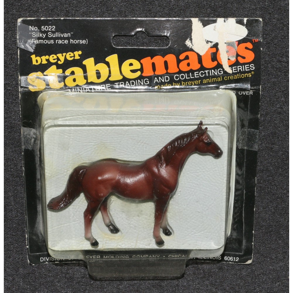 Breyer Horse #5022 Stablemates Silky Sullivan MOC