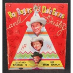 Roy Rogers Dale Evans Dusty Punch Out Paper Dolls 1957 Whitman #1950